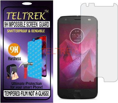TELTREK Tempered Glass Guard for MOTOROLA Z2 FORCE (Flexible, Unbreakable)(Pack of 1)