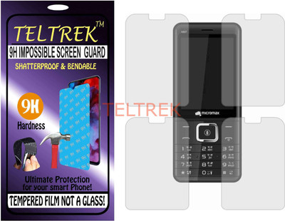 TELTREK Tempered Glass Guard for MICROMAX X807 (Flexible, Unbreakable)(Pack of 1)