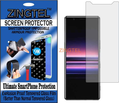 ZINGTEL Tempered Glass Guard for SONY XPERIA 5 (Flexible, Unbreakable)(Pack of 1)