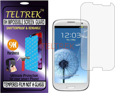 TELTREK Tempered Glass Guard for SAMSUNG GALAXY S3 NEO I9300I (Flexible, Unbreakable)(Pack of 1)