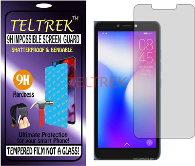 TELTREK Tempered Glass Guard for TECNO POP 2F (Flexible, Unbreakable)(Pack of 1)