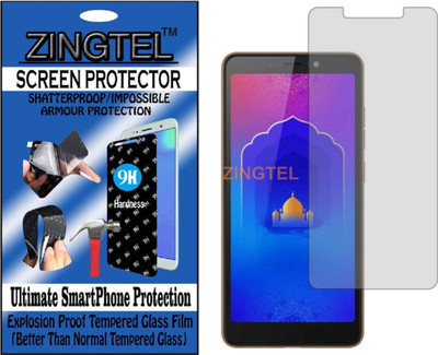 ZINGTEL Tempered Glass Guard for TECNO CAMON I ACE 2 (Flexible, Unbreakable)(Pack of 1)