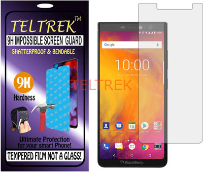 TELTREK Tempered Glass Guard for BLACKBERRY EVOLVE X (Flexible, Unbreakable)(Pack of 1)