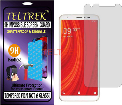 TELTREK Tempered Glass Guard for LAVA Z61 (Flexible, Unbreakable)(Pack of 1)