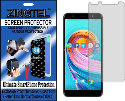 ZINGTEL Tempered Glass Guard for TECNO CAMON I SKY IN2 (Flexible, Unbreakable)(Pack of 1)
