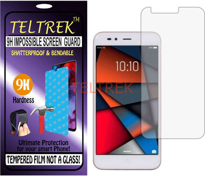 TELTREK Tempered Glass Guard for VOTO V5X (Flexible, Unbreakable)(Pack of 1)