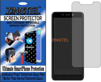 ZINGTEL Tempered Glass Guard for TECNO POP 1 PRO (Flexible, Unbreakable)(Pack of 1)