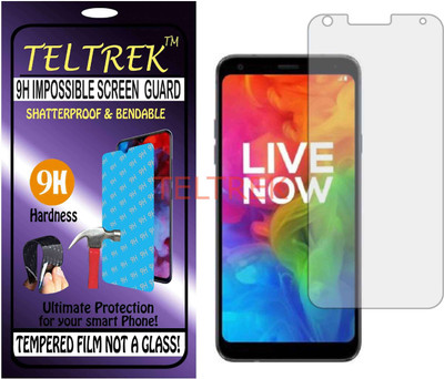 TELTREK Tempered Glass Guard for LG Q7 MT 6750S (Flexible, Unbreakable)(Pack of 1)