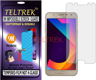TELTREK Tempered Glass Guard for SAMSUNG GALAXY J7 TOP (Flexible, Unbreakable)(Pack of 1)