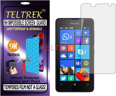 TELTREK Tempered Glass Guard for MICROSOFT LUMIA 430 DUAL SIM (Flexible, Unbreakable)(Pack of 1)