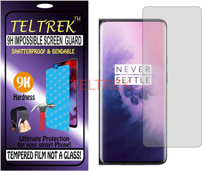 TELTREK Tempered Glass Guard for ONEPLUS 7T PRO (Flexible, Unbreakable)(Pack of 1)