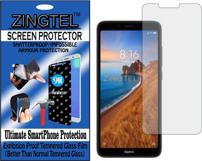 ZINGTEL Tempered Glass Guard for MI REDMI 7A(Pack of 1)