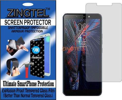 ZINGTEL Tempered Glass Guard for TECNO CA7 (Flexible, Unbreakable)(Pack of 1)