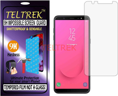 TELTREK Tempered Glass Guard for SAMSUNG GALAXY J8 2018 (Flexible, Unbreakable)(Pack of 1)