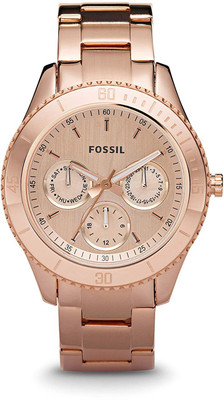 GLASSTRENT Impossible Screen Guard for Fossil Designer Analog Rose gold Watch - ES2859(Pack of 1)