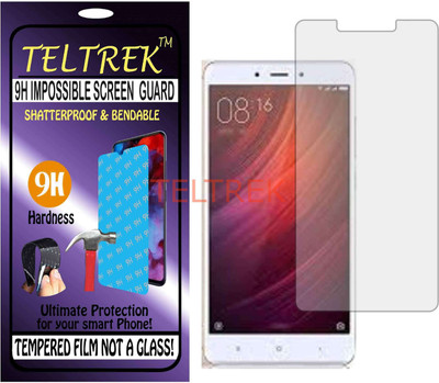 TELTREK Tempered Glass Guard for REDMI NOTE 4X HIGH (Flexible, Unbreakable)(Pack of 1)