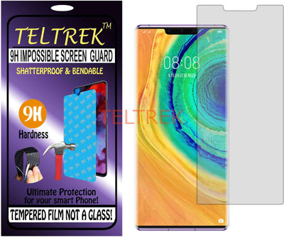 TELTREK Tempered Glass Guard for HUAWEI HONOR MATE 30 PRO (Flexible, Unbreakable)(Pack of 1)