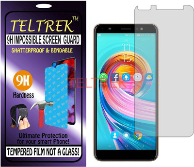 TELTREK Tempered Glass Guard for TECNO CAMON I SKY IN2 (Flexible, Unbreakable)(Pack of 1)