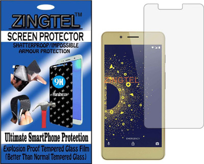 ZINGTEL Tempered Glass Guard for TENOR D (Flexible, Unbreakable)(Pack of 1)