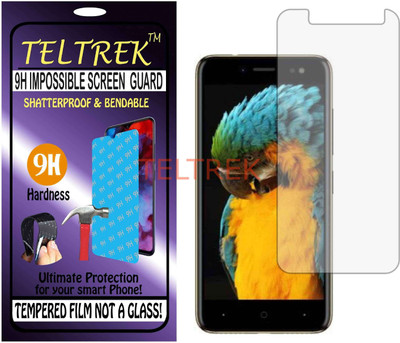 TELTREK Tempered Glass Guard for ITEL S41 (Flexible, Unbreakable)(Pack of 1)