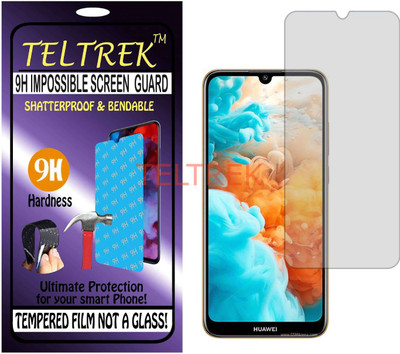 TELTREK Tempered Glass Guard for HUAWEI HONOR Y6 PRO 2019 (Flexible, Unbreakable)(Pack of 1)