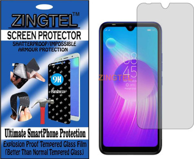ZINGTEL Tempered Glass Guard for TECNO SPARK GO (Flexible, Unbreakable)(Pack of 1)