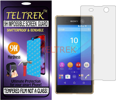 TELTREK Tempered Glass Guard for SONY XPERIA M5 DUAL (Flexible, Unbreakable)(Pack of 1)