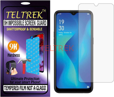 TELTREK Tempered Glass Guard for OPPO A1K(Pack of 1)