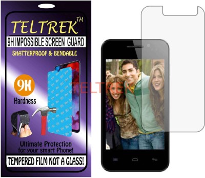 TELTREK Tempered Glass Guard for CELKON A21 (Flexible, Unbreakable)(Pack of 1)