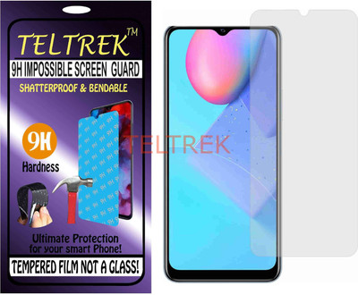 TELTREK Tempered Glass Guard for VIVO Y20 SERIES (Flexible, Unbreakable)(Pack of 1)