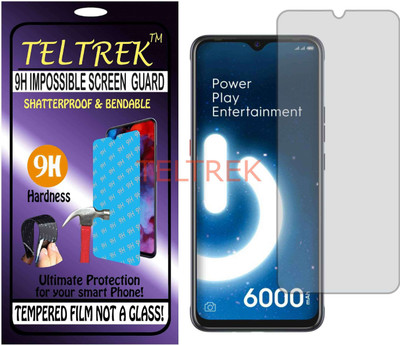TELTREK Tempered Glass Guard for TECNO POUVOIR 4 PRO (Flexible, Unbreakable)(Pack of 1)