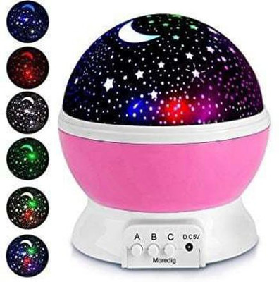 MOOZMOB UPGRADED VERSION Star Light for Kids with Color Changing Modes 360 Degree Rotating Star Night Light for Bedroom Living Room Led Light(Multicolor)