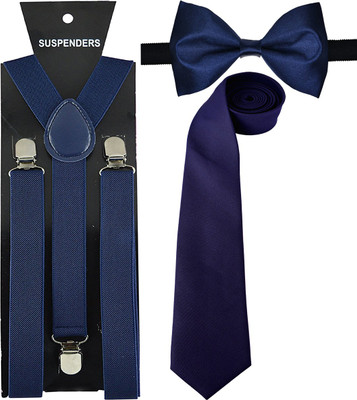 SunShopping Y- Back Suspenders for Men(Blue)
