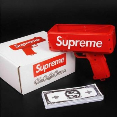 TinyTales SUPREME MONEY GUN, CASH FIRING MONEY (IND*55) Money Gun Red Money Gun(Red)