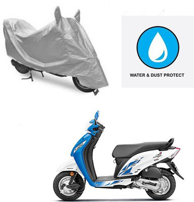 Atulit enterprises Two Wheeler Cover for Honda(Activa i, Silver)