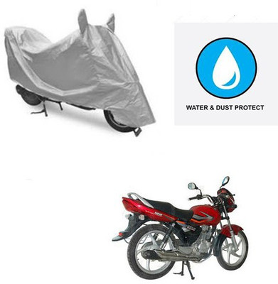 saanvi Two Wheeler Cover for Suzuki(Zeus, Silver)