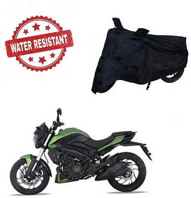 Feel heaven Two Wheeler Cover for Bajaj(Dominar, Black)