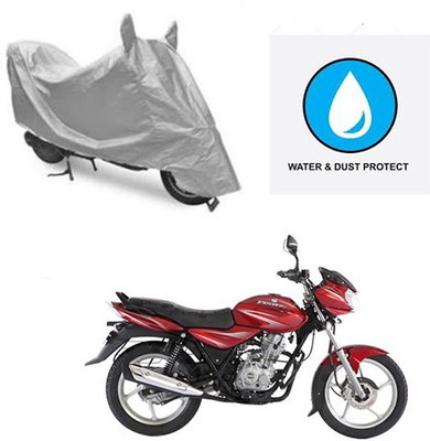 Atulit enterprises Two Wheeler Cover for Bajaj(Discover 125 DTS-i, Silver)