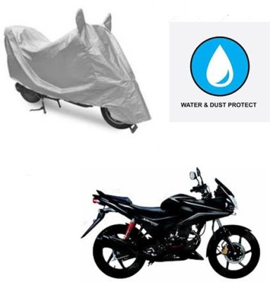 Atulit enterprises Two Wheeler Cover for Honda(CBF Stunner, Silver)