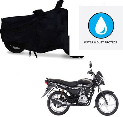 Feel heaven Two Wheeler Cover for Bajaj(Platina 100 DTS-i, Black)