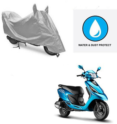 Atulit enterprises Two Wheeler Cover for TVS(Zest, Silver)