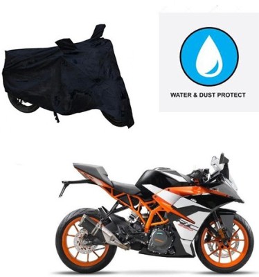 Feel heaven Two Wheeler Cover for KTM(RD 350, Black)