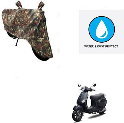 saanvi Two Wheeler Cover for Piaggio(Vespa LX, Multicolor)