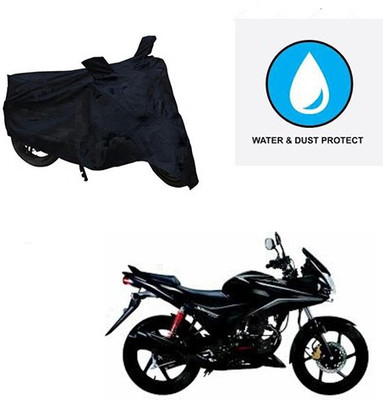 Feel heaven Two Wheeler Cover for Honda(CBF Stunner, Black)