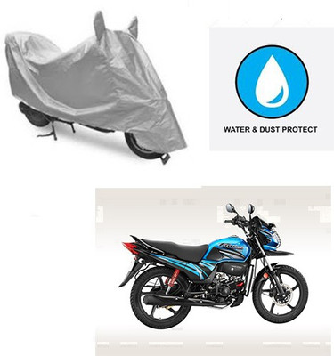 Atulit enterprises Two Wheeler Cover for Honda(Passion Pro TR, Silver)