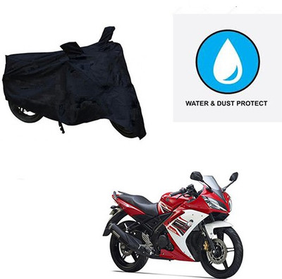 Feel heaven Two Wheeler Cover for Yamaha(R15 s, Black)