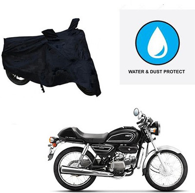 Feel heaven Two Wheeler Cover for Hero(Splendor Pro Classic, Black)