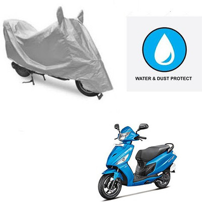 saanvi Two Wheeler Cover for Hero(Maestro Edge, Silver)