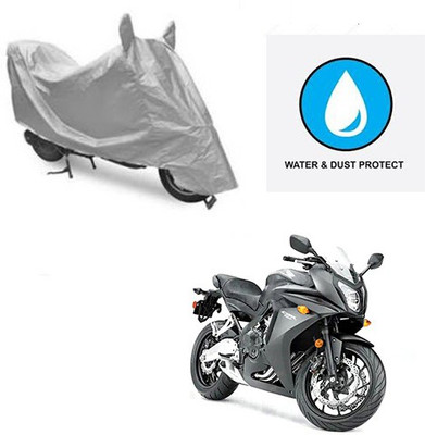 Atulit enterprises Two Wheeler Cover for Honda(CBR 650F, Silver)