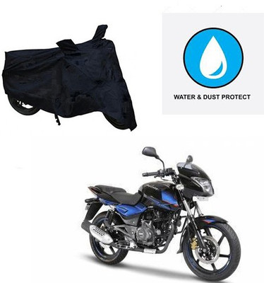 Feel heaven Two Wheeler Cover for Bajaj(Pulsar 150 DTS-i, Black)